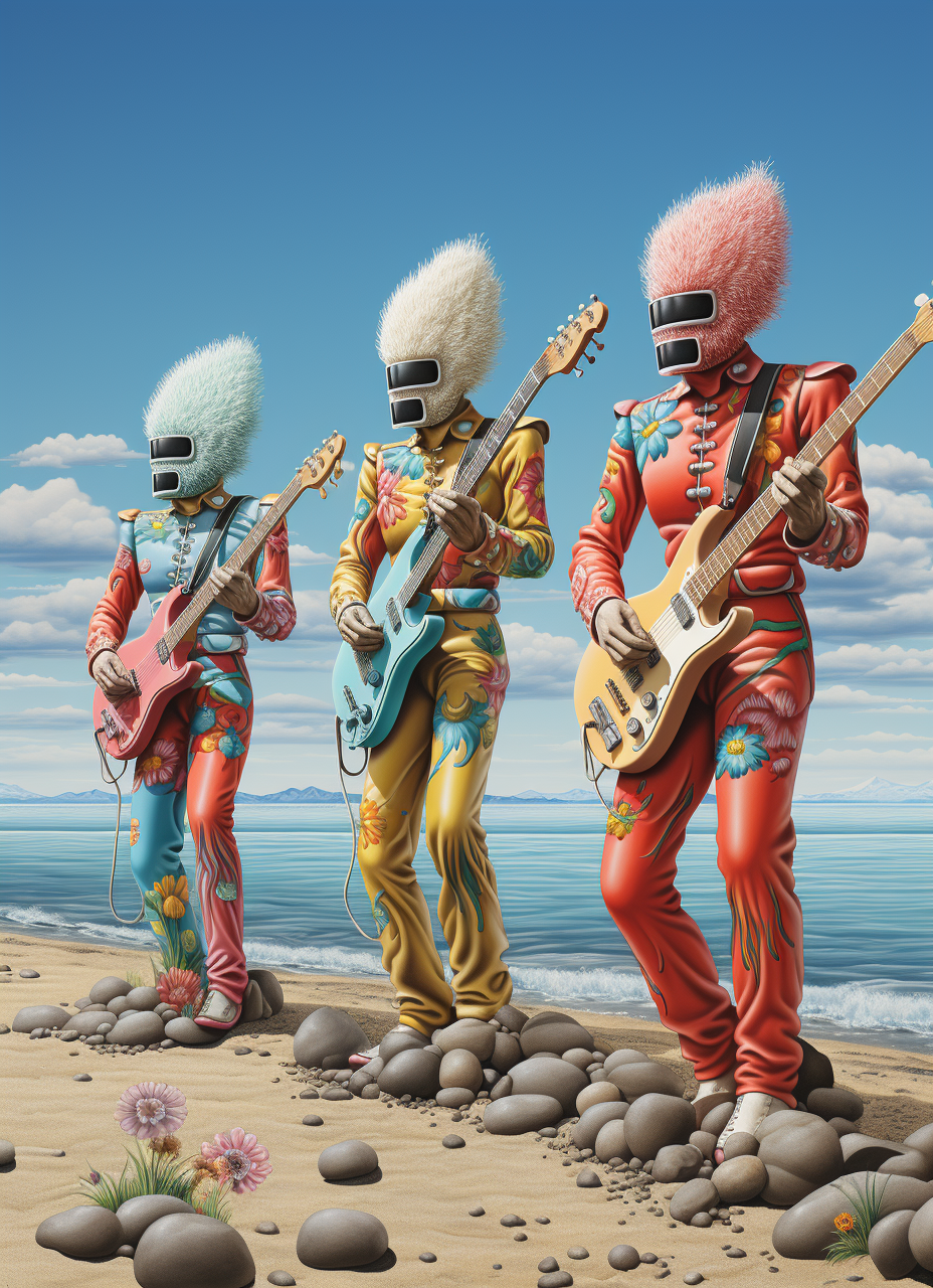 Poster of Alien Musicians on Alien Planet