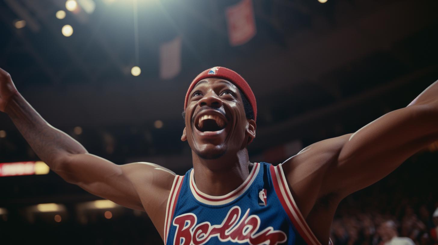 Allen Iverson 1986 Philadelphia 76ers NBA Player