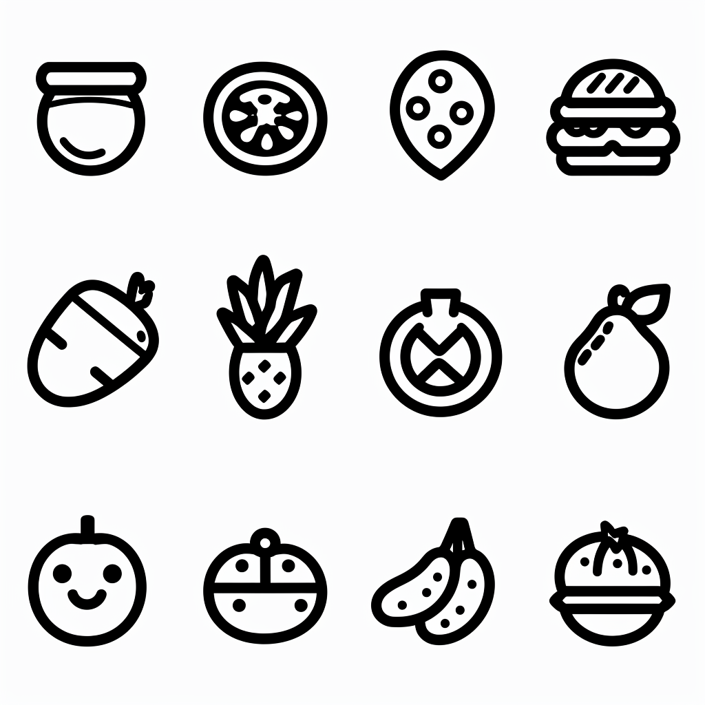 Allergens and Intolerances Food Category Icon UX