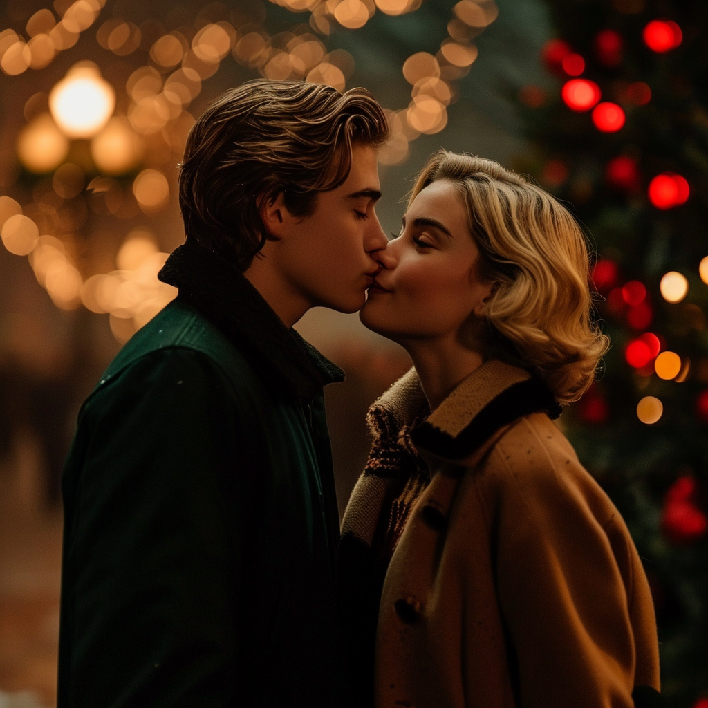 Romantic First Love Kiss with Alvaro Mel and Kiernan Shipka