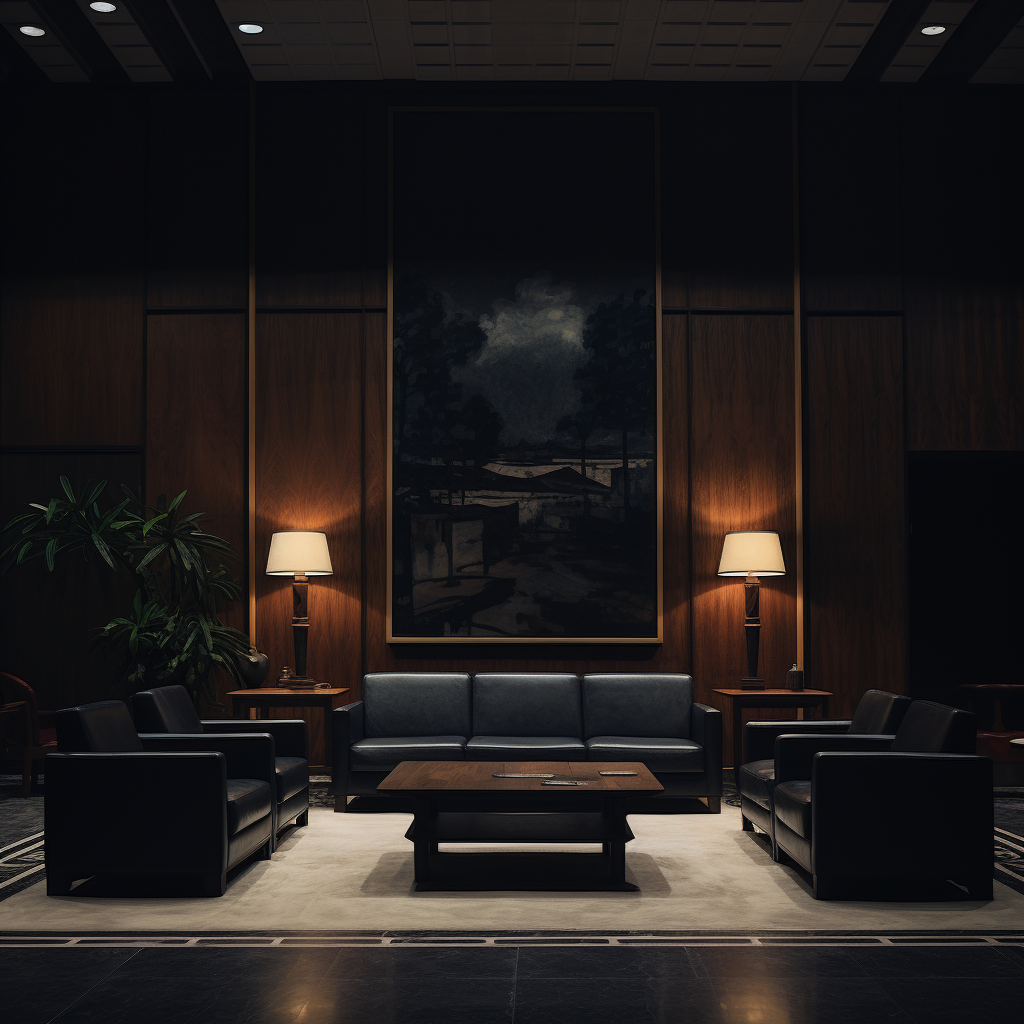 Minimalistic Aman Hotel Lounge Design