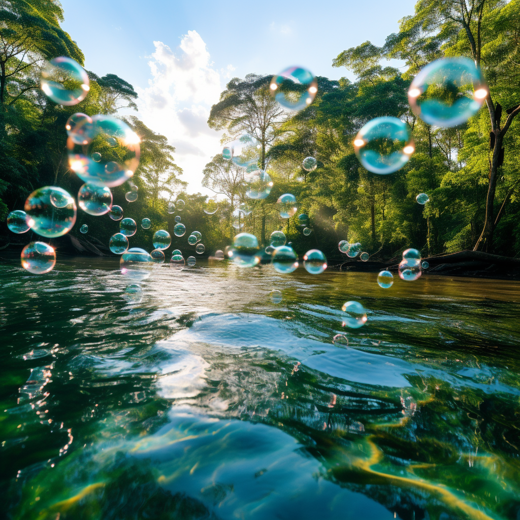 Bubbling Amazon River Adventure