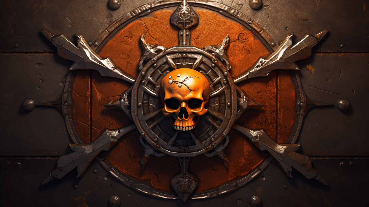 Amber Marauders Pirate Insignia Design