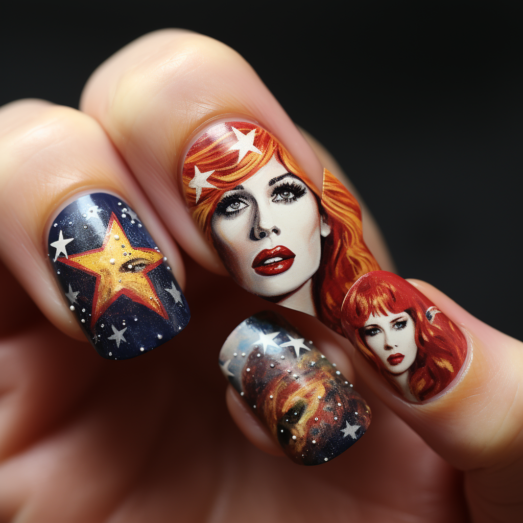 Stunning Manicure of American Stars