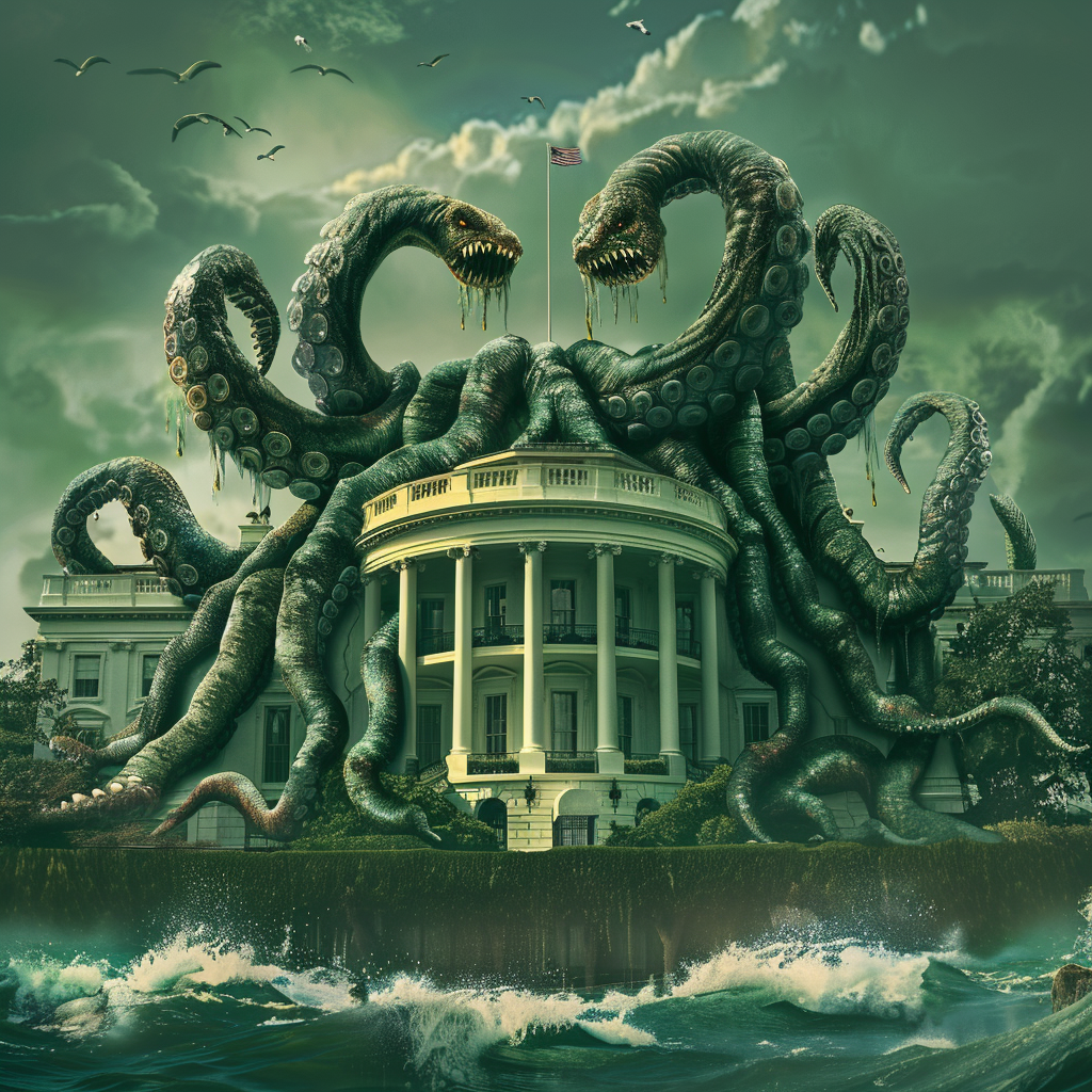 American White House Greek Hydra