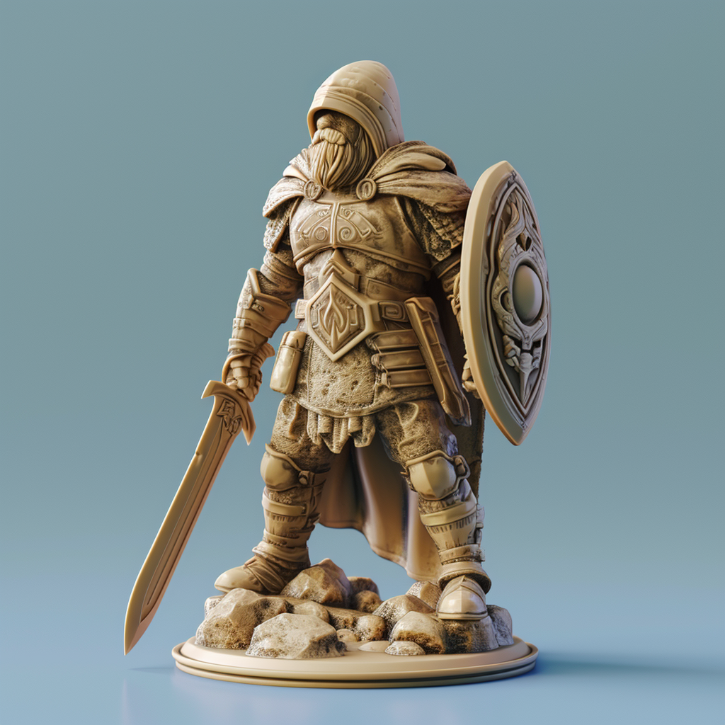 Amiga game RPG hero statue simulator