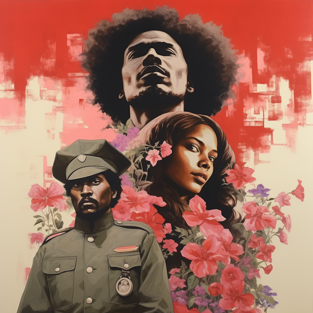 Amil Cabral Flowers Revolution Poster