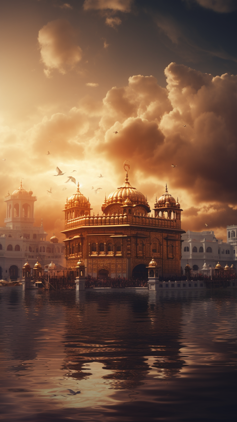 A captivating image showcasing Amritsar city in Punjab