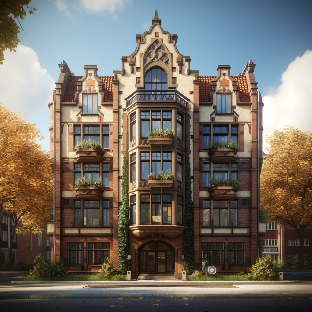 Amsterdamse School Apartment Building