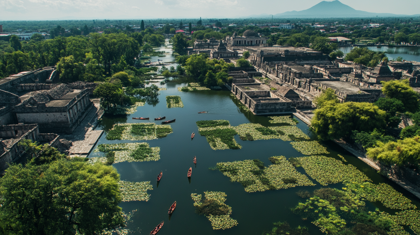 Ancient City Isometric View Photo