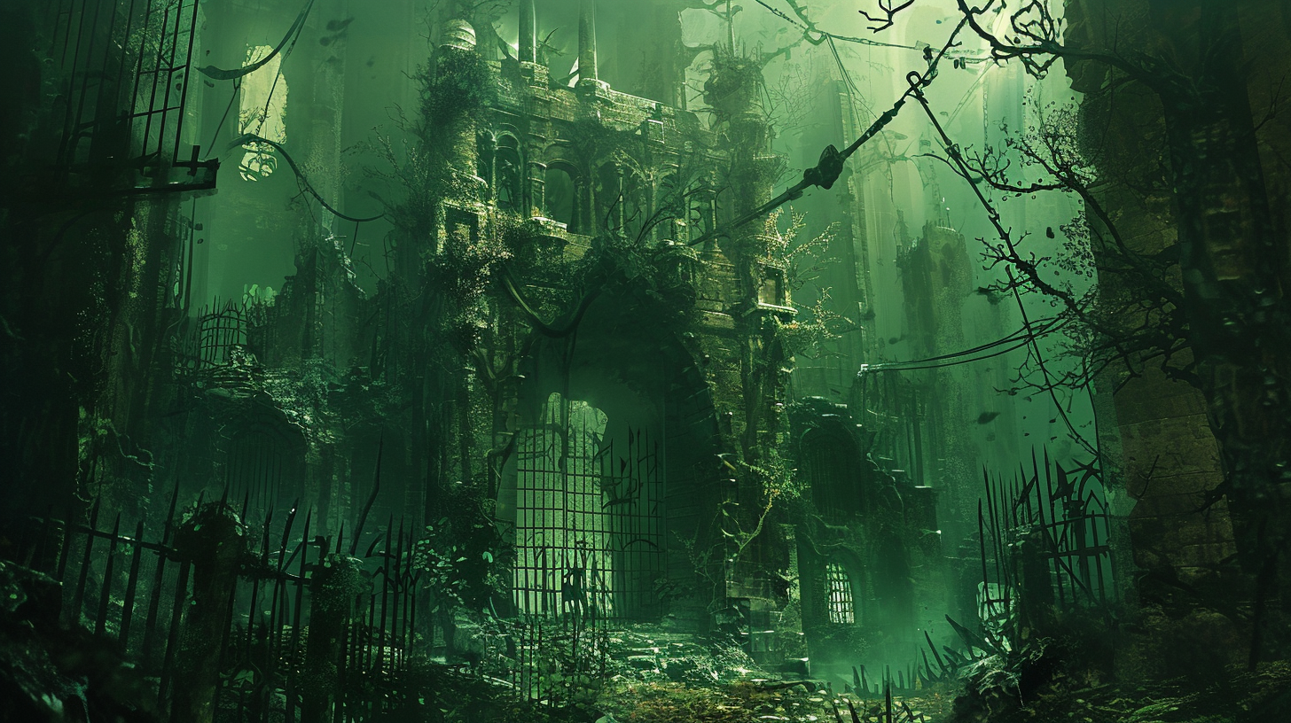 Ancient City in Thorny Forest