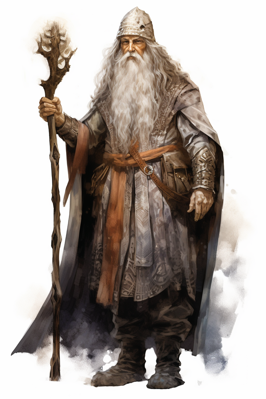 Finnish wizard full body perspective