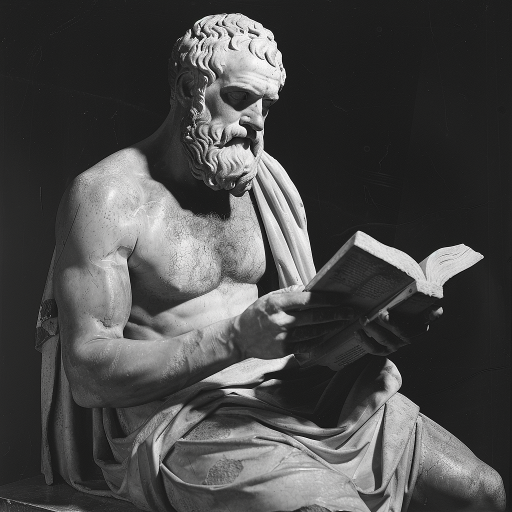 Sophocles receiving Oscar Award