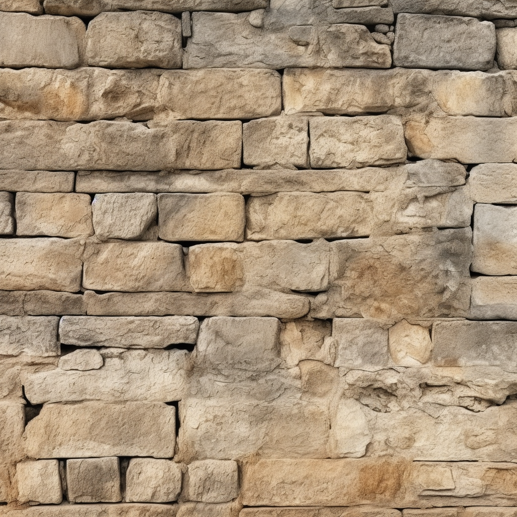 textured stonework in ancient ruins