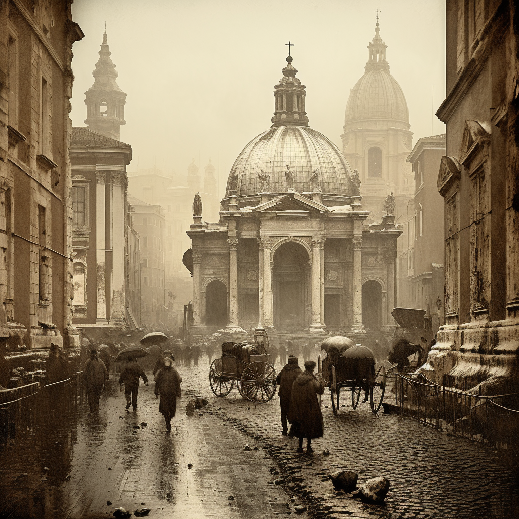 Ancient Rome Daguerreotype Photos