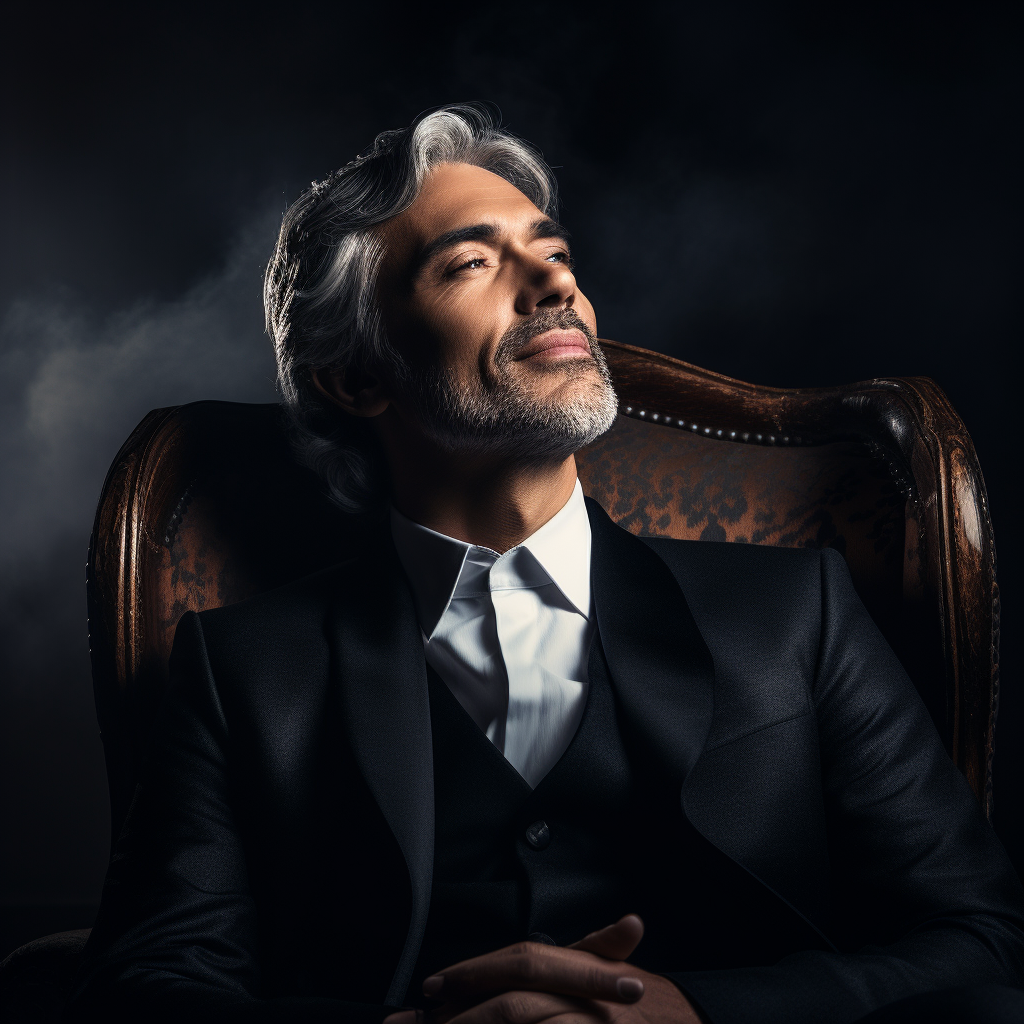 Andrea Bocelli performing live