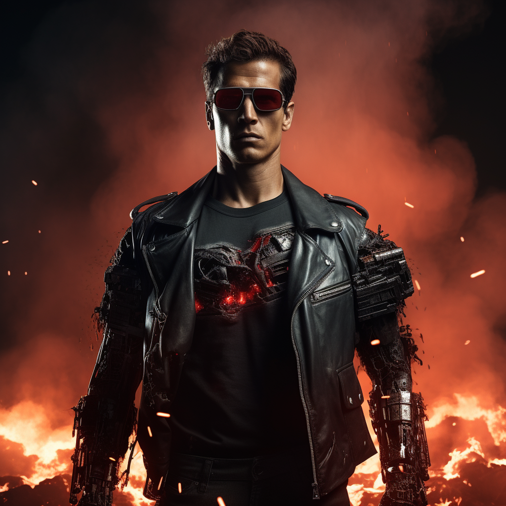 Andy Samberg as confused Terminator  ?