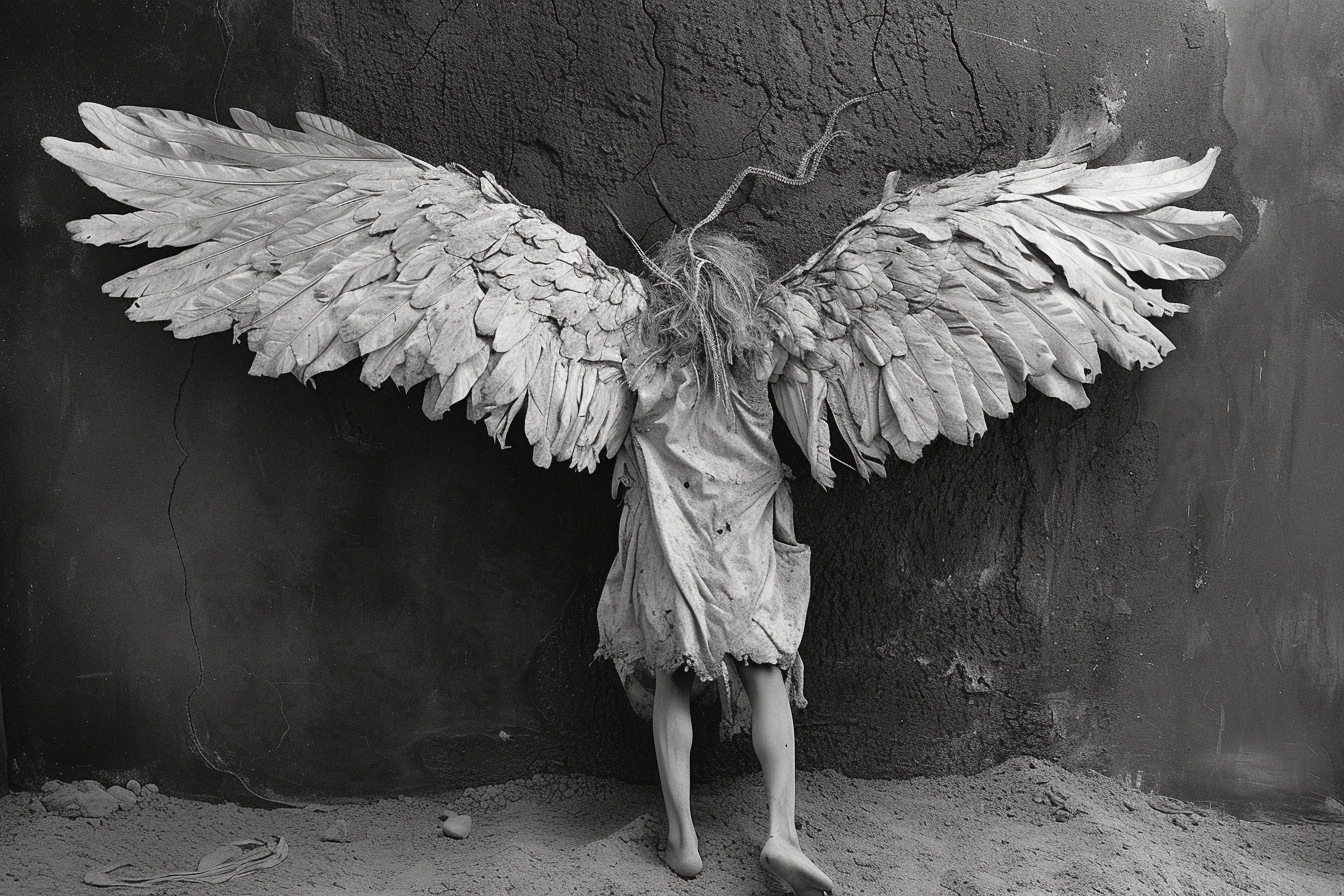 Angel by Roger Ballen