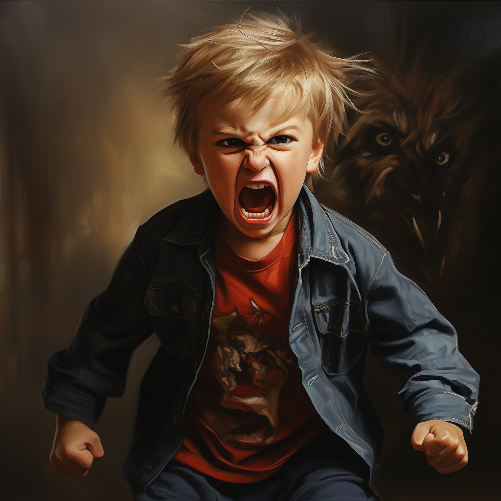 Image of a Very Angry Child