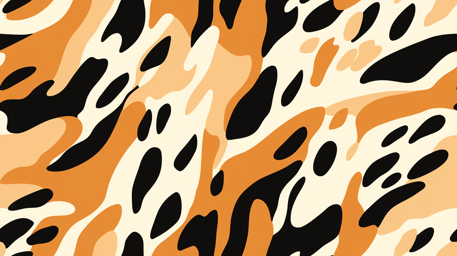 Animal Print Seamless Repeating Pattern