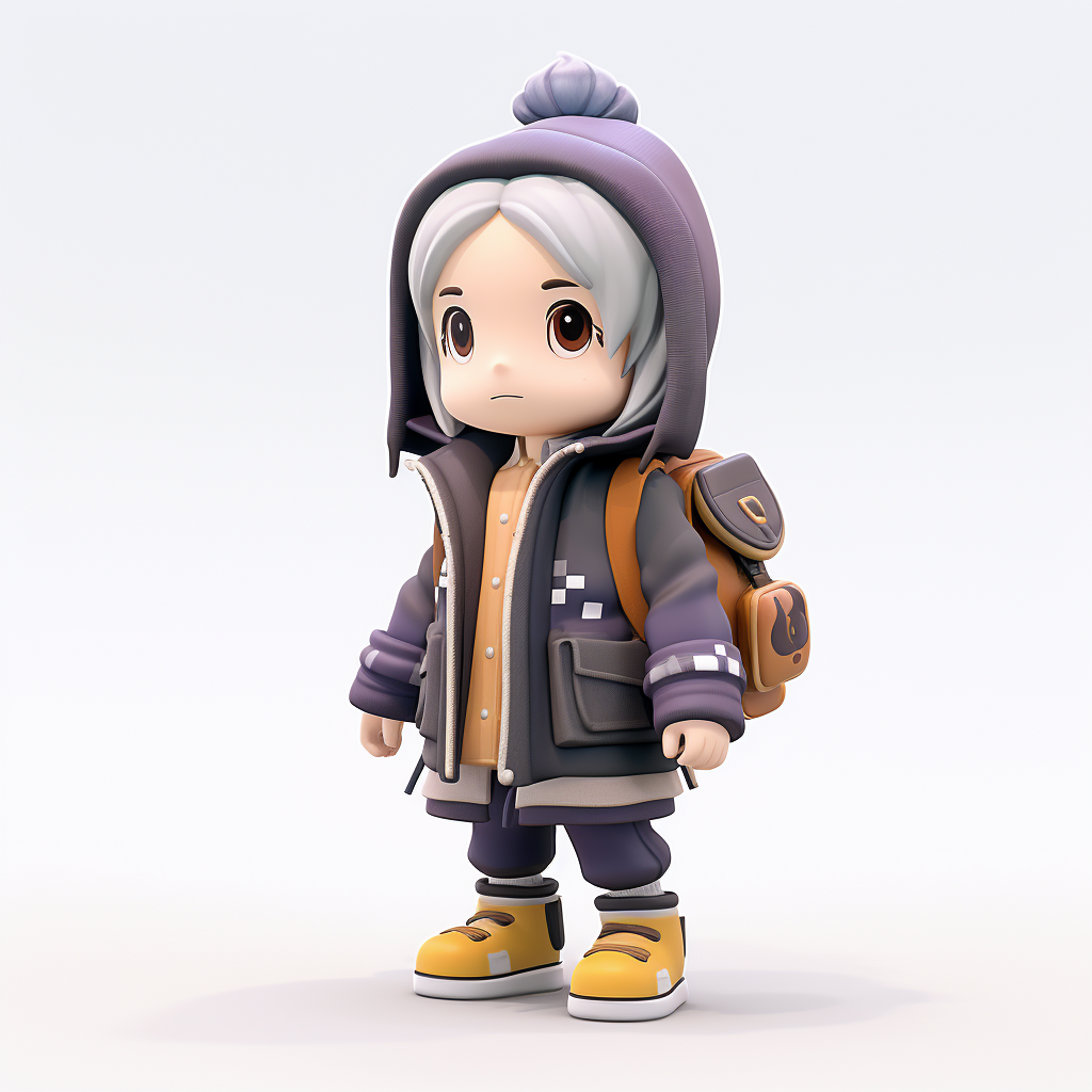 Animal Crossing character wearing baggy Rick Owens outfit