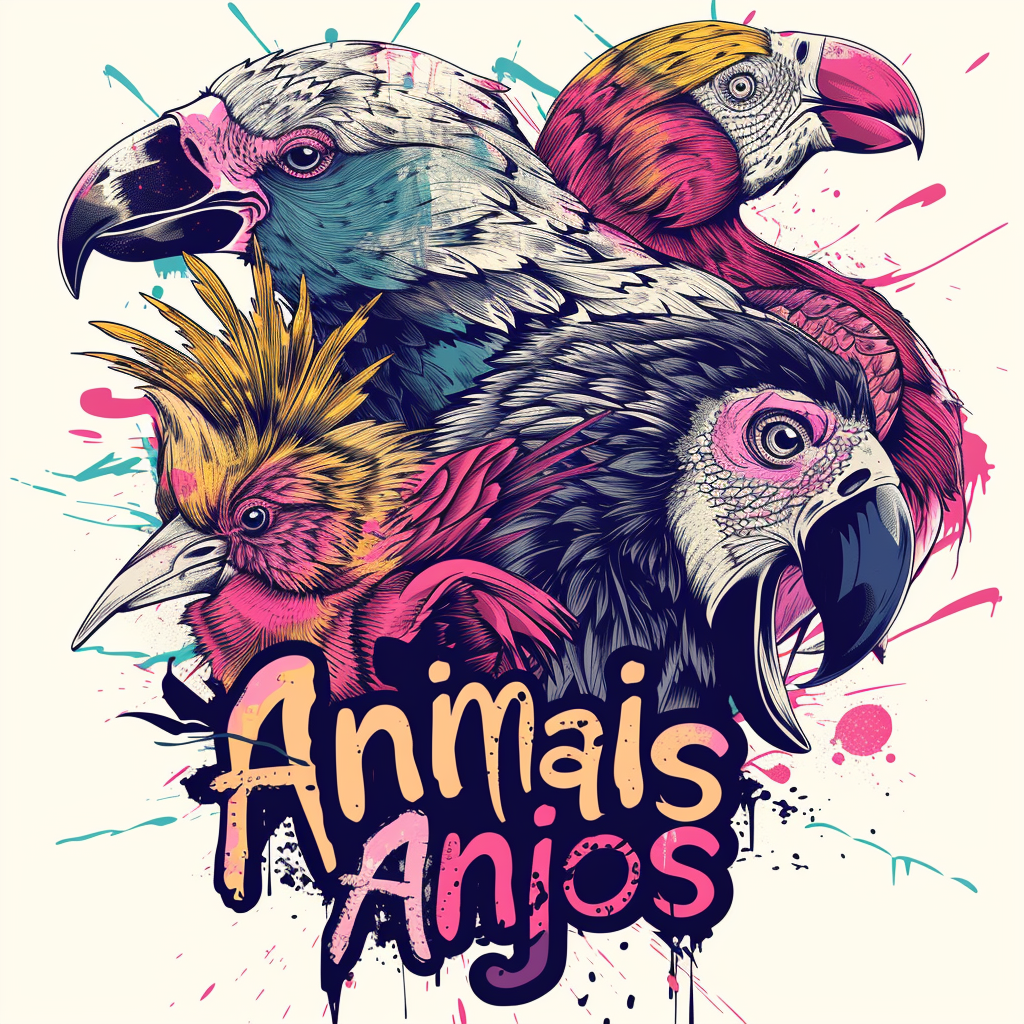 Animals Angels Tshirt Design Wings