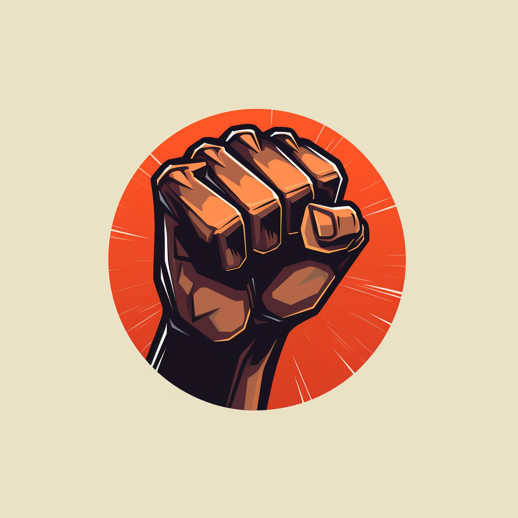 Fist logo in animated format