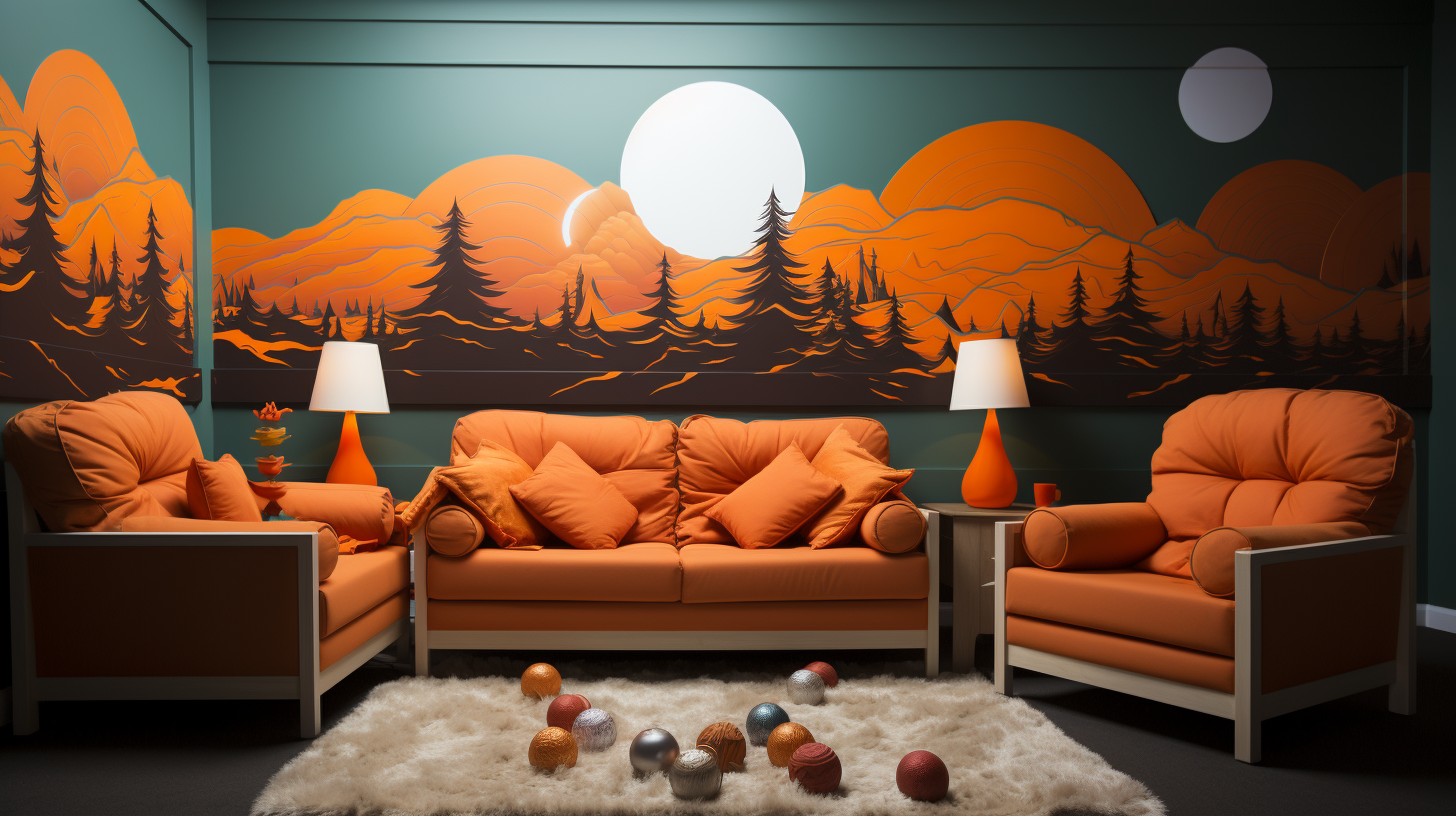 Colorful Animation Decor for Baby Nursery