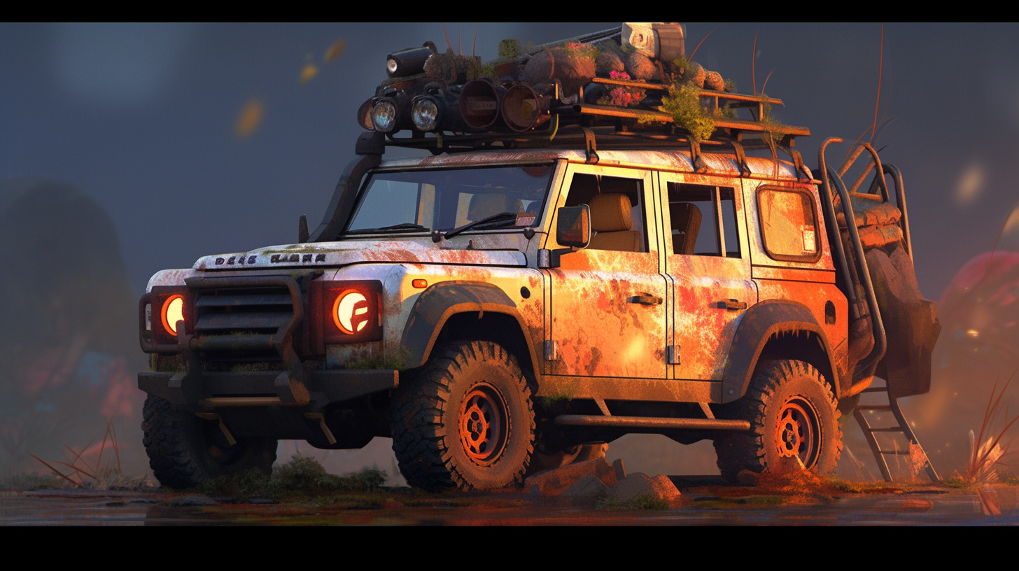 Repulsive Anime Land Rover Discovery