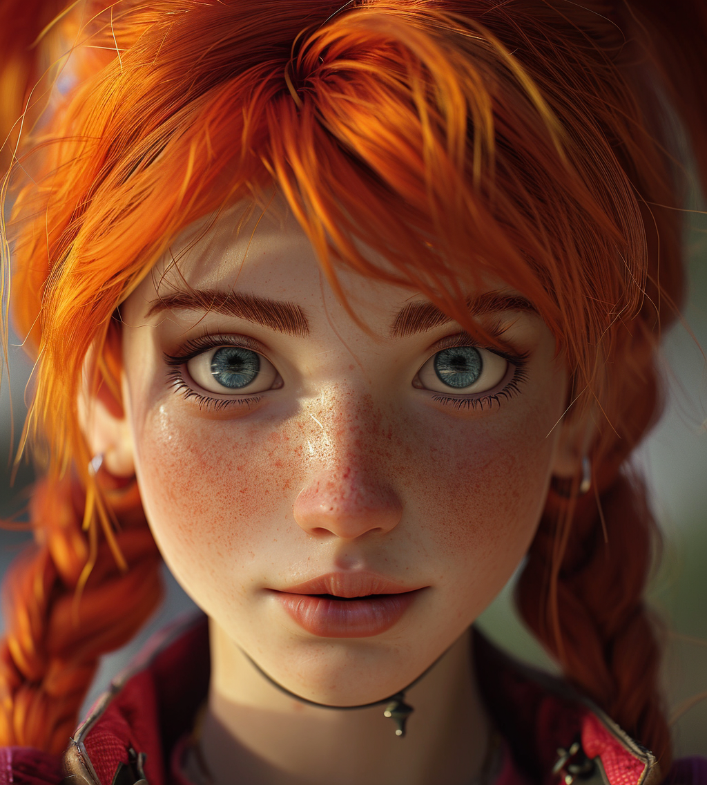 Annie League of Legends Photorealistic 8k