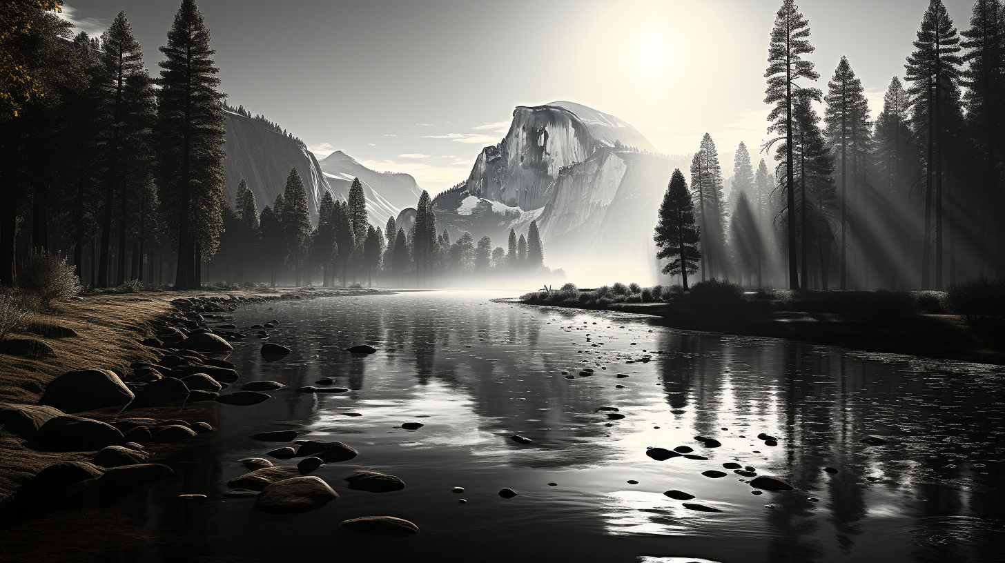 Stunning Half Dome Landscape Photography