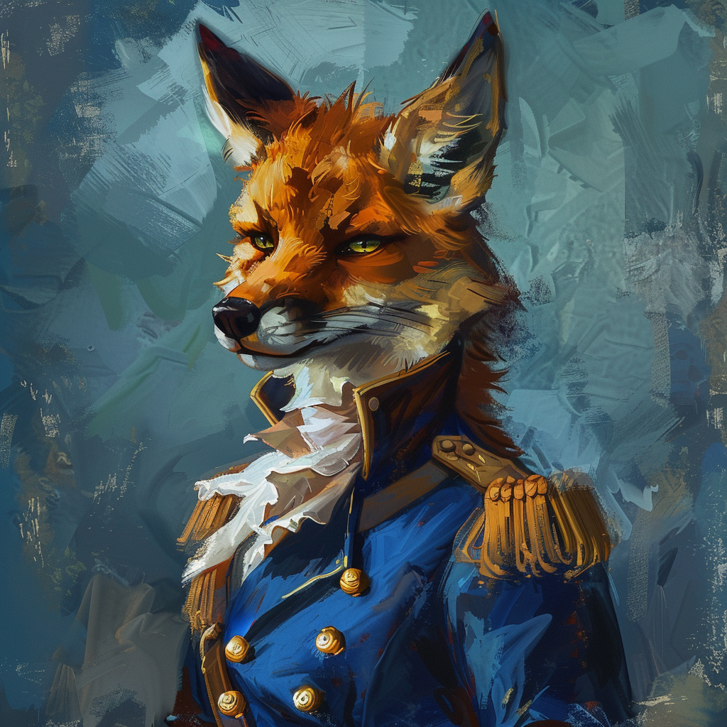 Regency Era Fox Officer