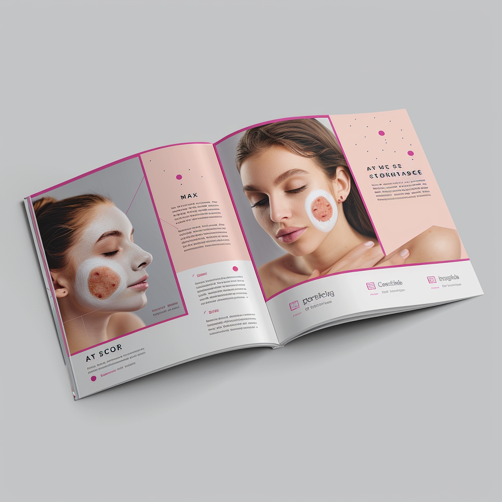 Professional brochure on anti-scar medicine