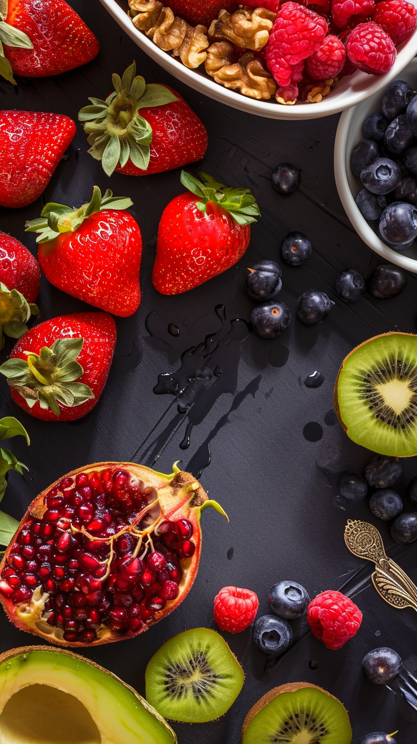 Antioxidant-rich foods for a healthy lifestyle