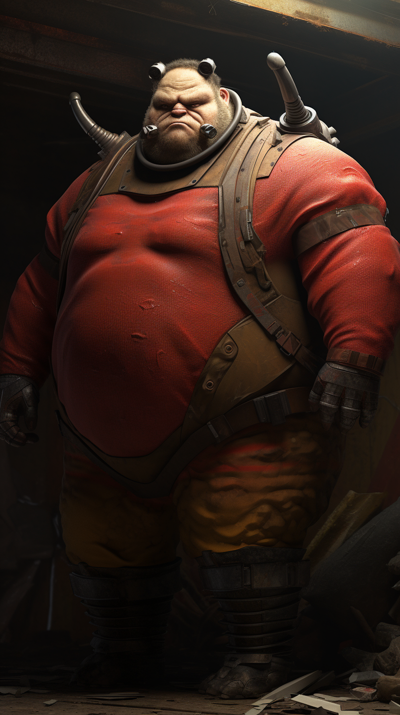 Ant-Man as a Fat Man