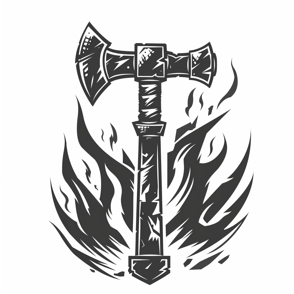 Anvil Hammer Fire Icon