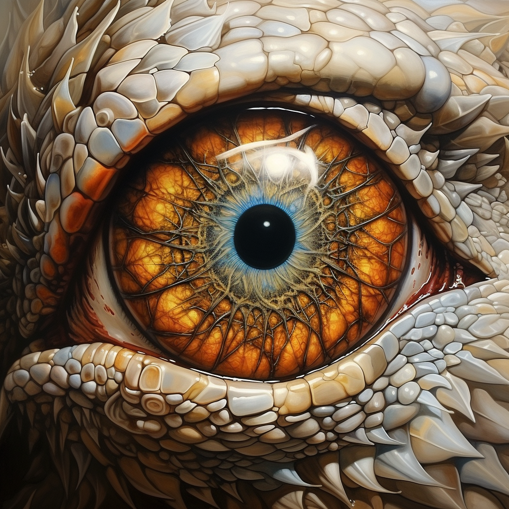 Eye of Apex Predator in Stunning Detail