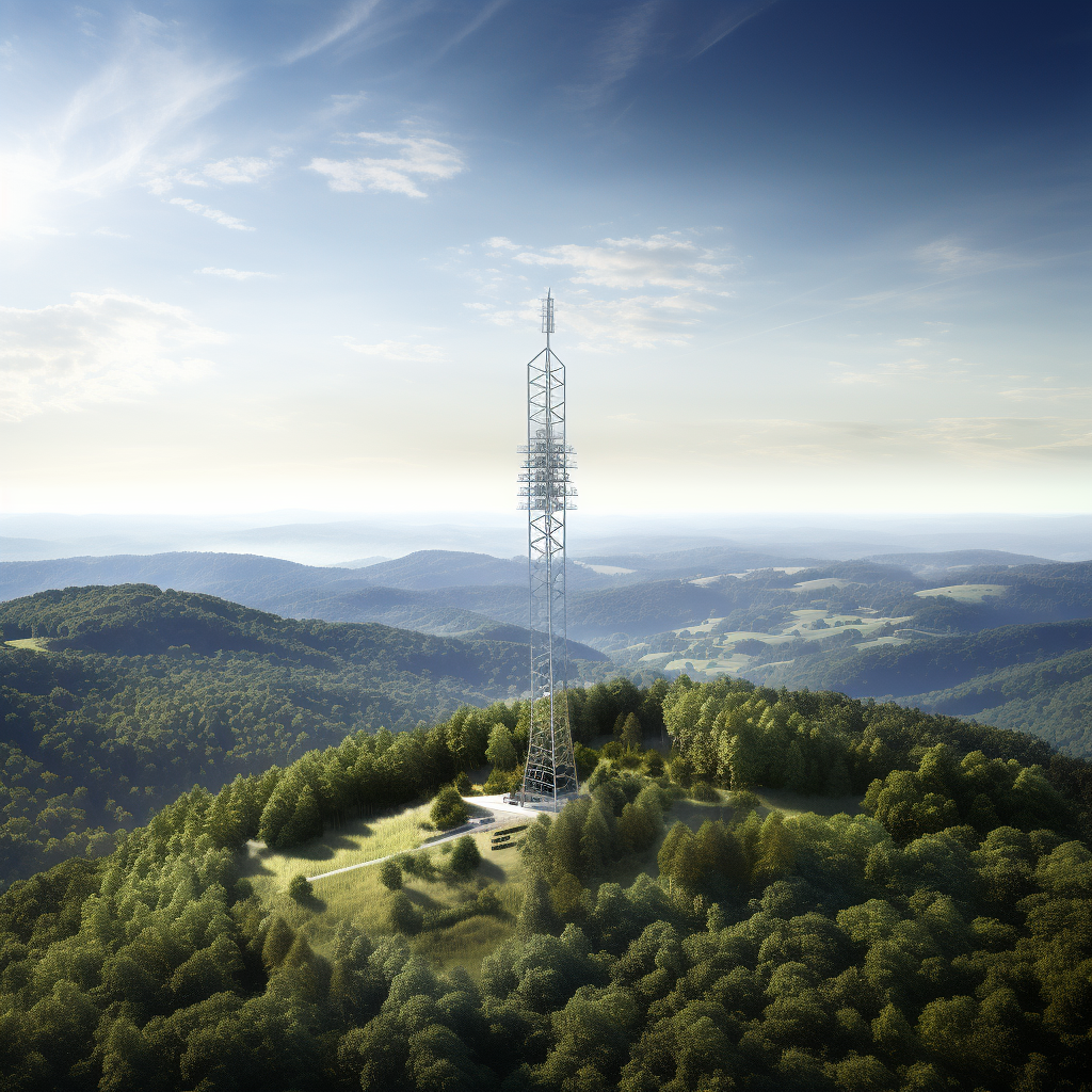 Graceful Appalachian Radio Tower