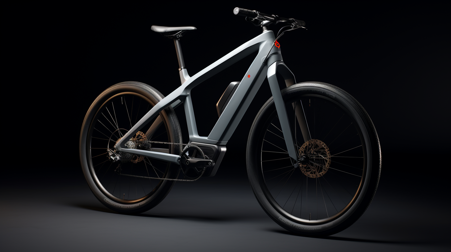 White Apple-Inspired Electric Bike Design