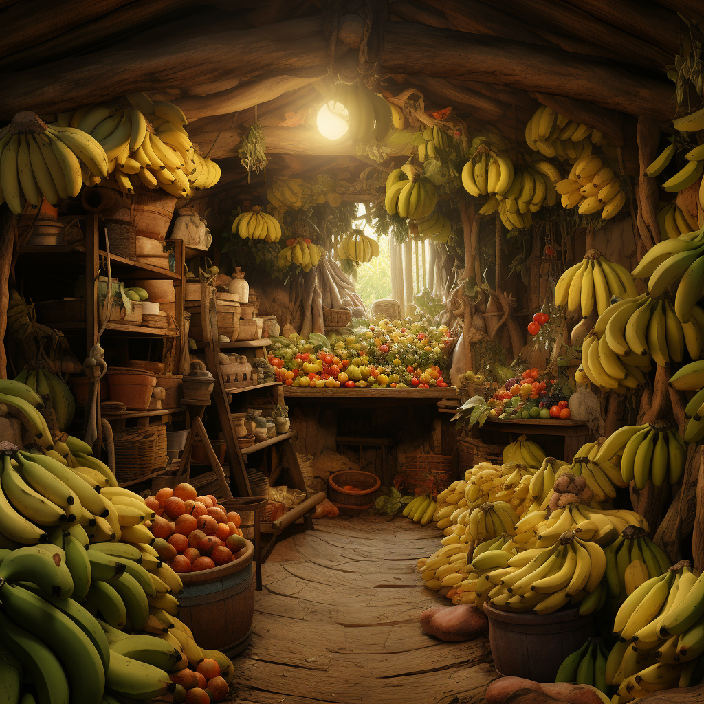 Apples and Bananas in a Room