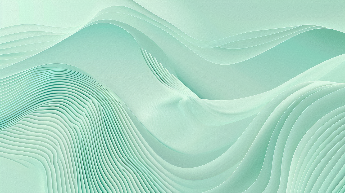 Simple Aqua Green Abstract Background