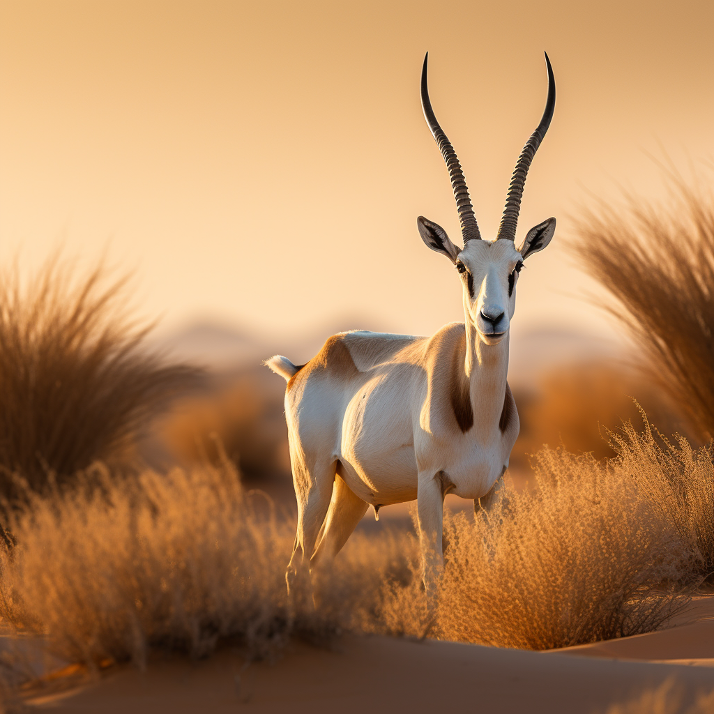 Arabian Oryx wildlife photography