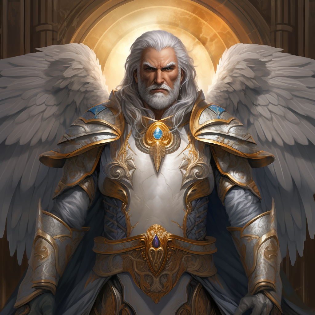 Old and Wise Archangel Lord