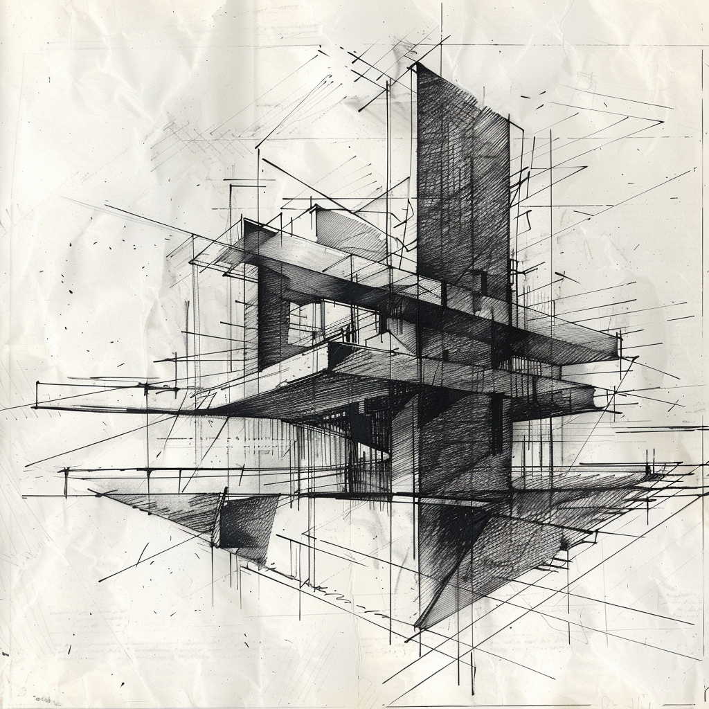 Sketch Disjunction Architecture Concept Structure