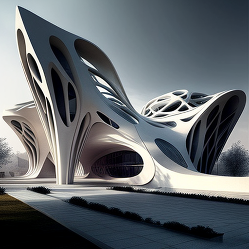 Architecture Park Design by Zaha Hadid