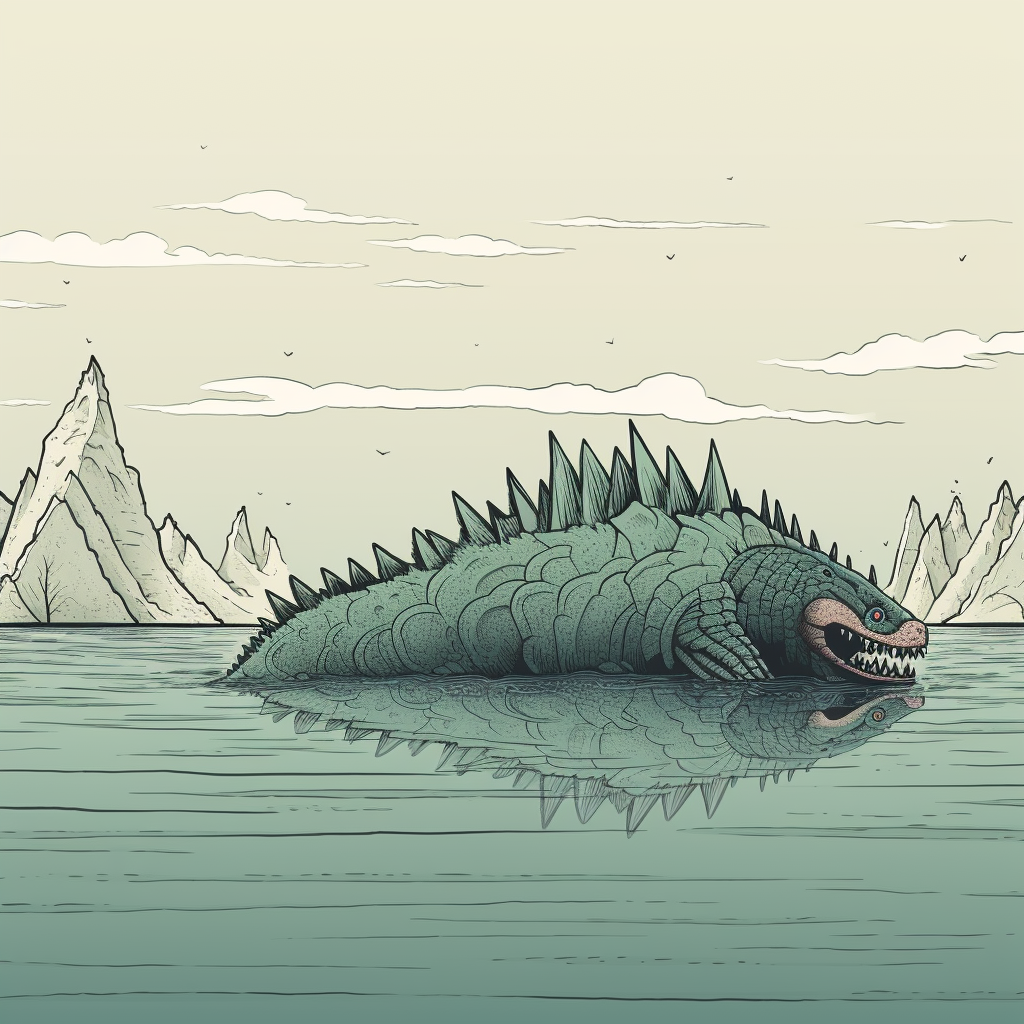 Illustration of an Arctic Monster