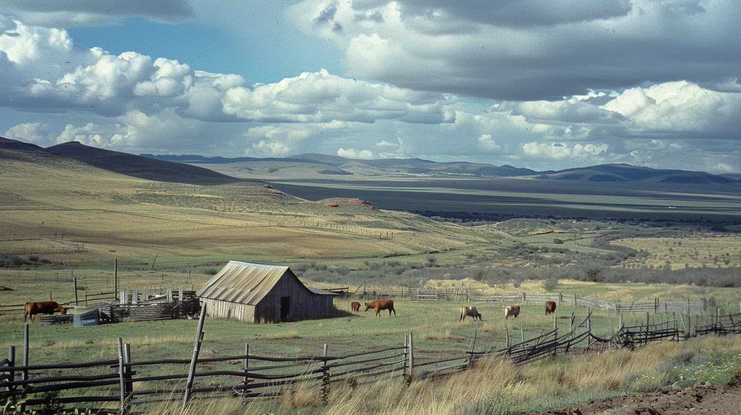 Argentina rural scene 1959