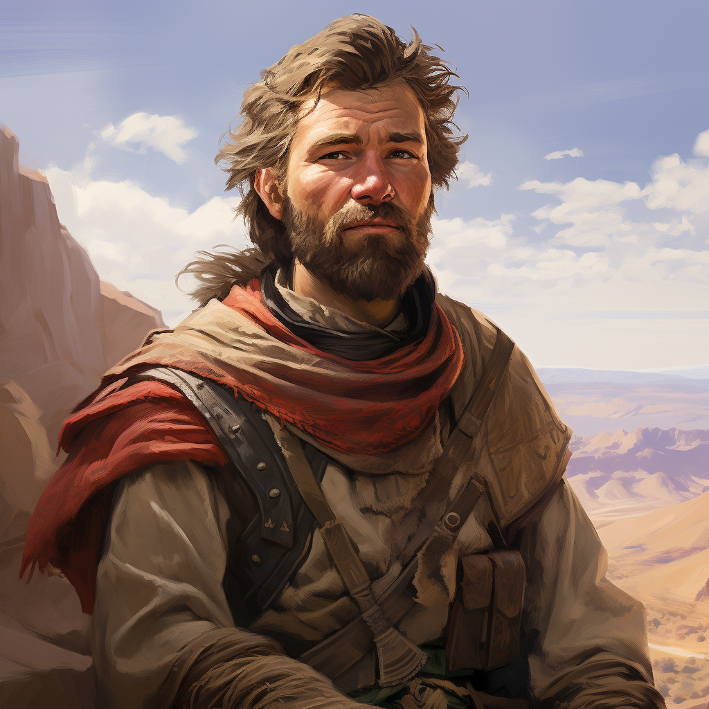 Argentinian Adventurer DnD Portrait Image