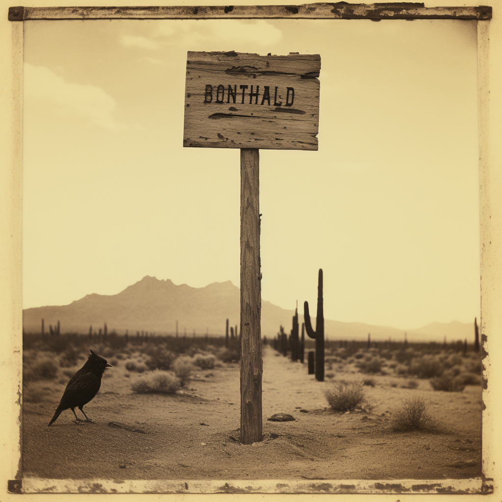 Arizona Sour Landscape with Wildlife