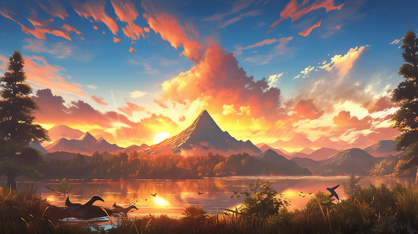 Ark Survival Evolved Illustration with Stunning View